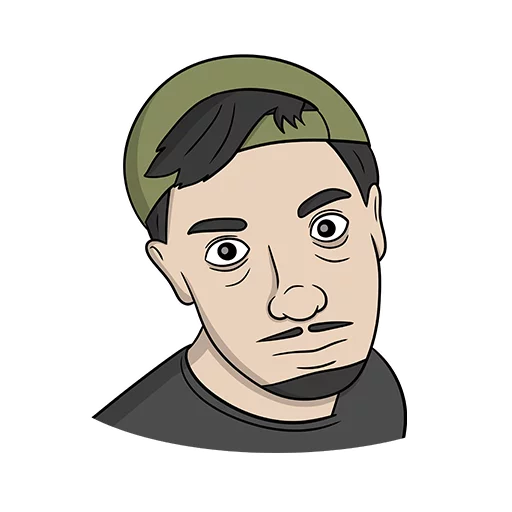 😮 Стикер «Memepedia» для Telegram