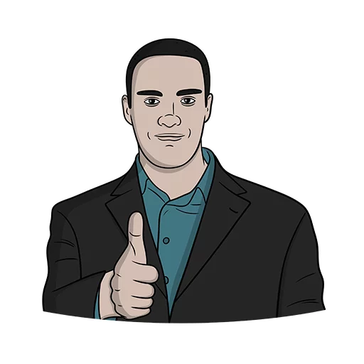 👍 Стикер «Memepedia» для Telegram