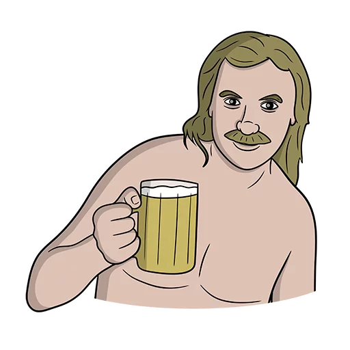 🍺 Стикер «Memepedia» для Telegram