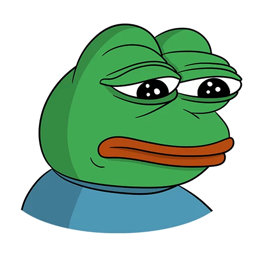 😞 Стикер «Memepedia» для Telegram