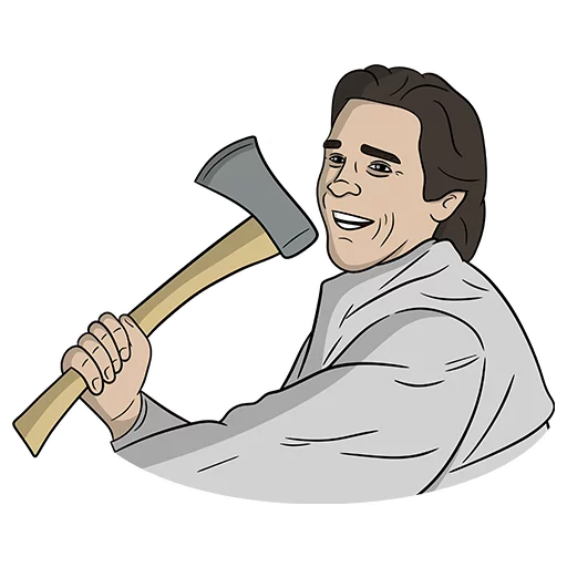 🔪 Стикер «Memepedia» для Telegram