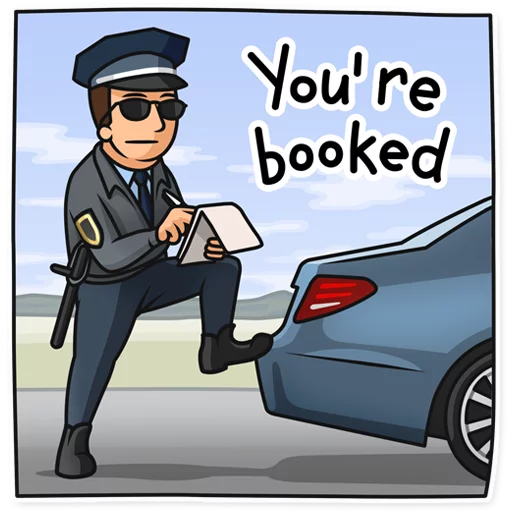 😠 Стикер «Meme Police» для Telegram