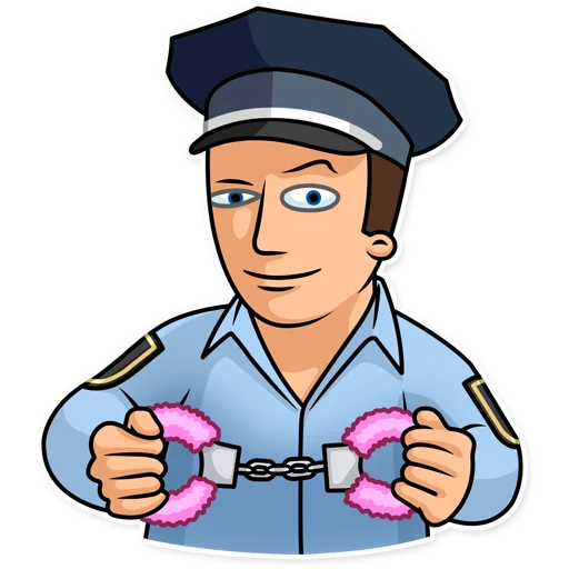 😉 Стикер «Meme Police» для Telegram