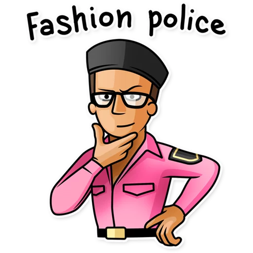 🤔 Стикер «Meme Police» для Telegram