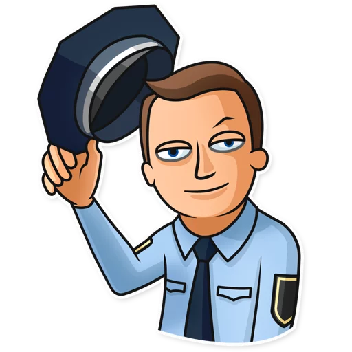 👋 Стикер «Meme Police» для Telegram