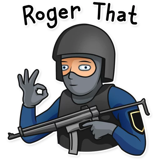 👌 Стикер «Meme Police» для Telegram