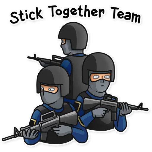 💪 Стикер «Meme Police» для Telegram