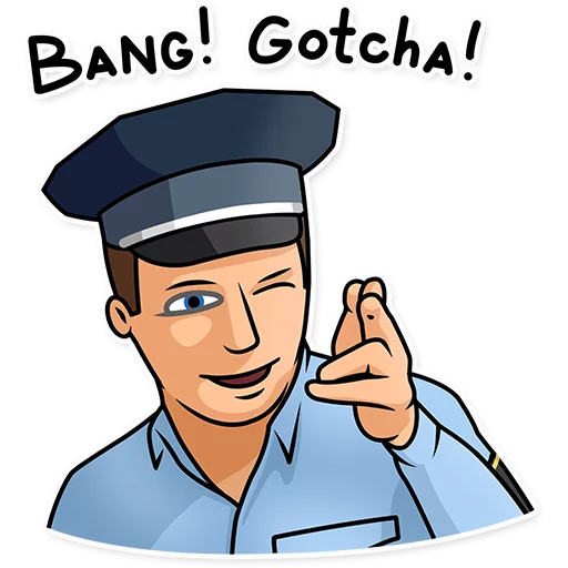👉 Стикер «Meme Police» для Telegram