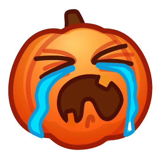 😭 Стикер «Meme Pumpkins» для Telegram