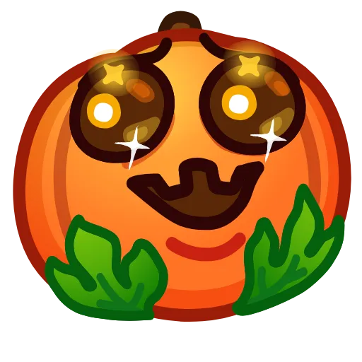 🤩 Стикер «Meme Pumpkins» для Telegram
