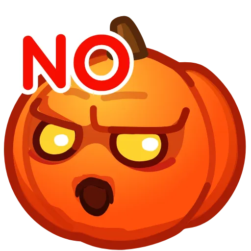 👎 Стикер «Meme Pumpkins» для Telegram