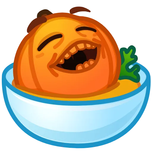😌 Стикер «Meme Pumpkins» для Telegram