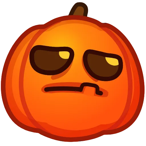 🙄 Стикер «Meme Pumpkins» для Telegram