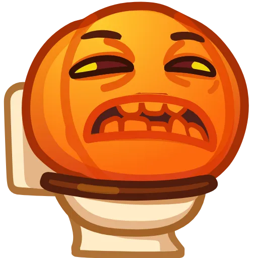 🚽 Стикер «Meme Pumpkins» для Telegram