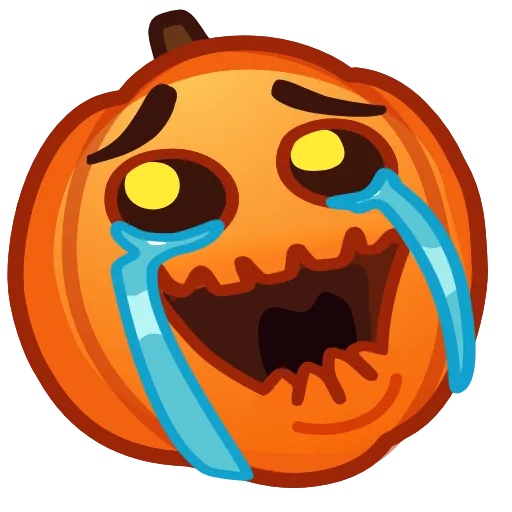 😂 Стикер «Meme Pumpkins» для Telegram