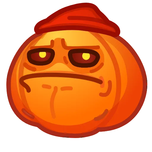 ⛔️ Стикер «Meme Pumpkins» для Telegram