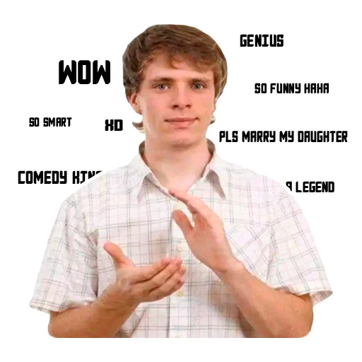 👏 Стикер «Мемчики» для Telegram