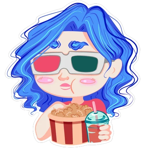 🍿 Стикер «Memes Reina» для Telegram