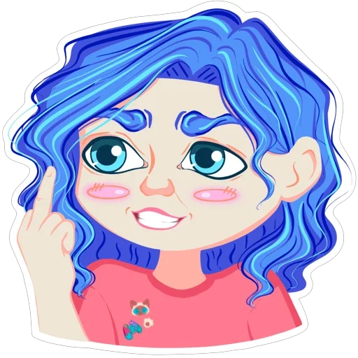🖕 Стикер «Memes Reina» для Telegram