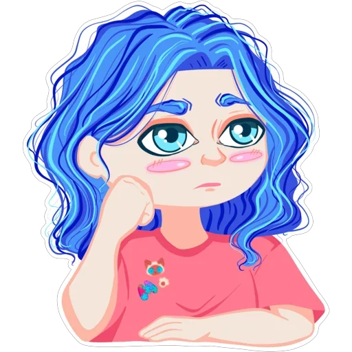 😕 Стикер «Memes Reina» для Telegram