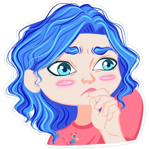 🤔 Стикер «Memes Reina» для Telegram