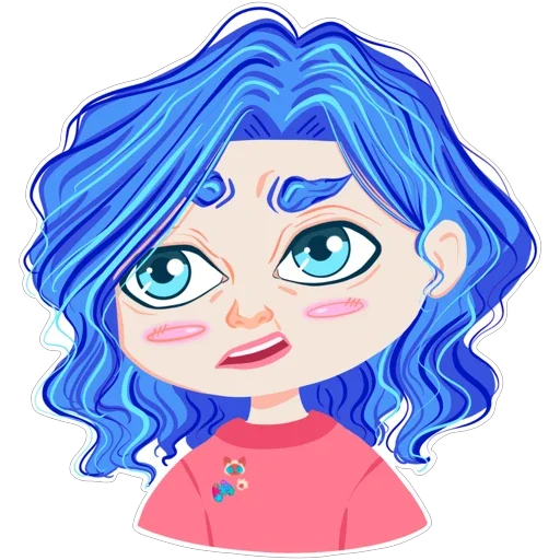 😕 Стикер «Memes Reina» для Telegram