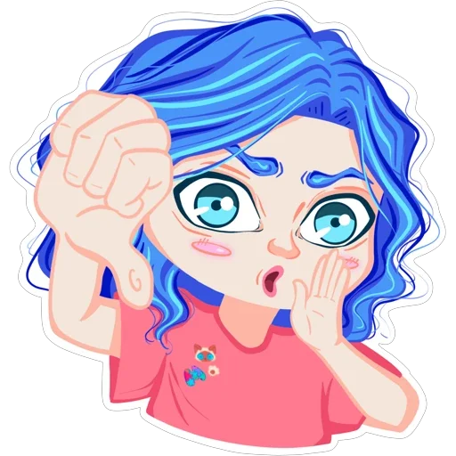 👎 Стикер «Memes Reina» для Telegram