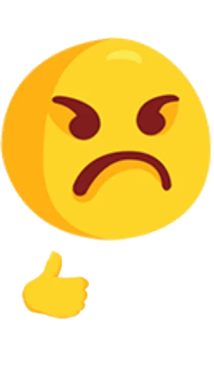 😡 Стикер «Memes de retardado» для Telegram