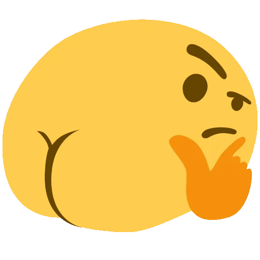 🤔 Стикер «Memes de retardado» для Telegram