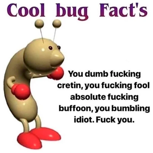 🐜 Стикер «Memes de retardado» для Telegram