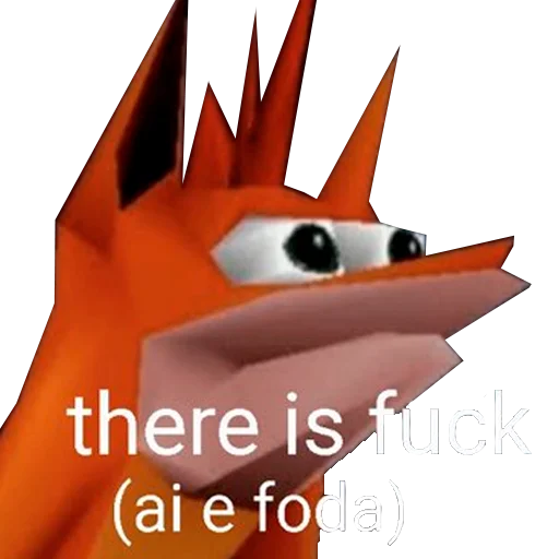 🦊 Стикер «Memes de retardado» для Telegram
