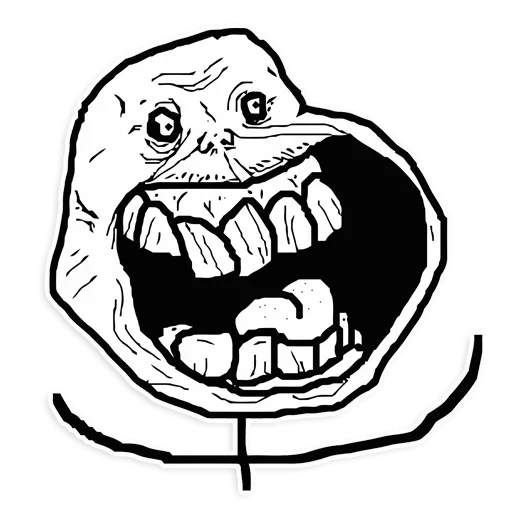 ☹️ Стикер «Memes for you» для Telegram