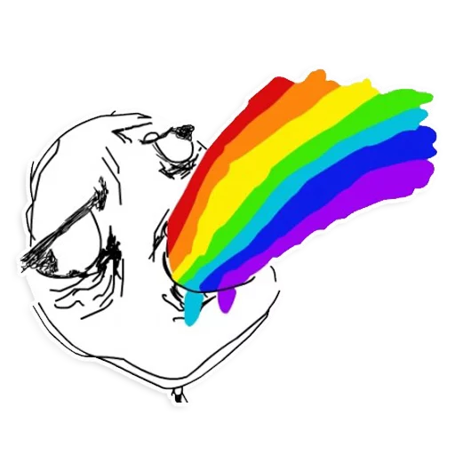 🌈 Стикер «Memes, memes everywhere» для Telegram