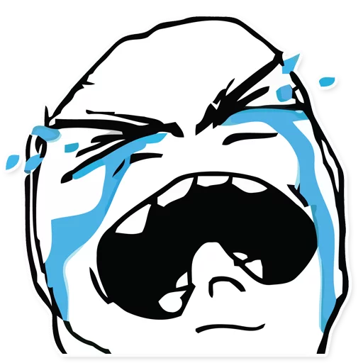 😭 Стикер «Memes, memes everywhere» для Telegram
