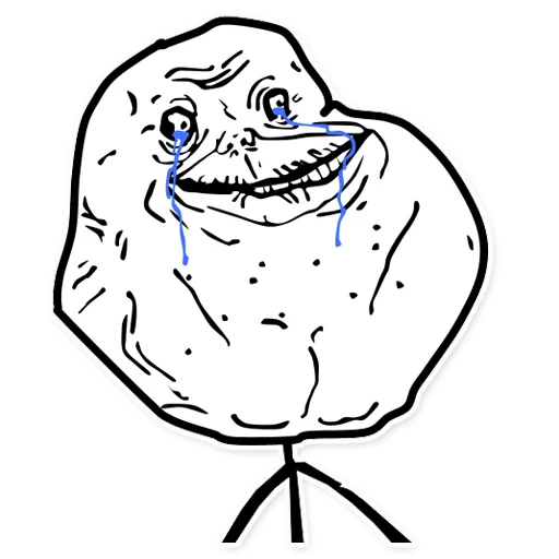 😭 Стикер «Memes, memes everywhere» для Telegram