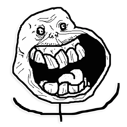 😆 Стикер «Memes, memes everywhere» для Telegram