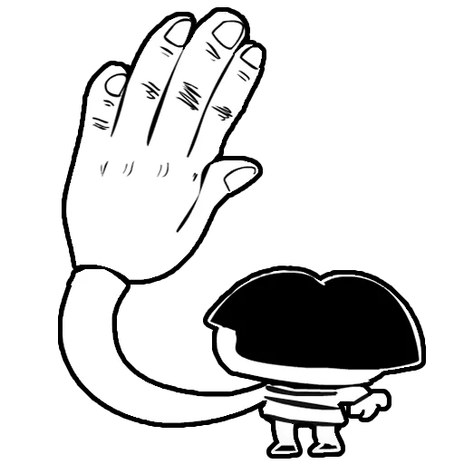 🖐 Стикер «Underpants» для Telegram