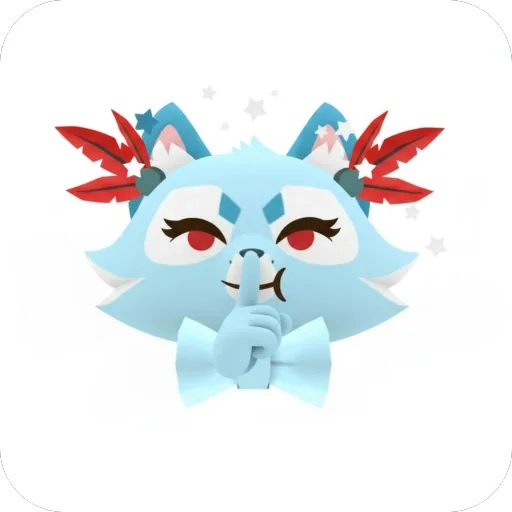🤫 Стикер «Мемная Луночка и другое» для Telegram