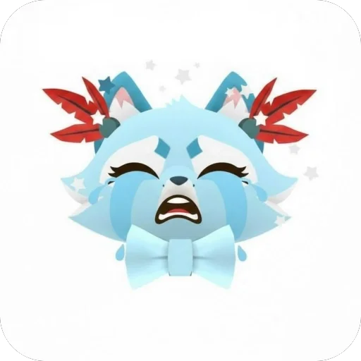 😭 Стикер «Мемная Луночка и другое» для Telegram