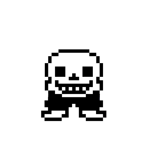 🔳 Стикер «Мемный Санс» для Telegram