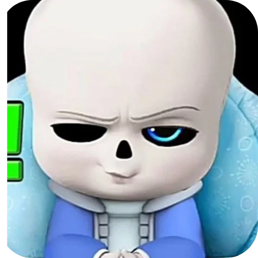 🧸 Стикер «Мемный Санс» для Telegram