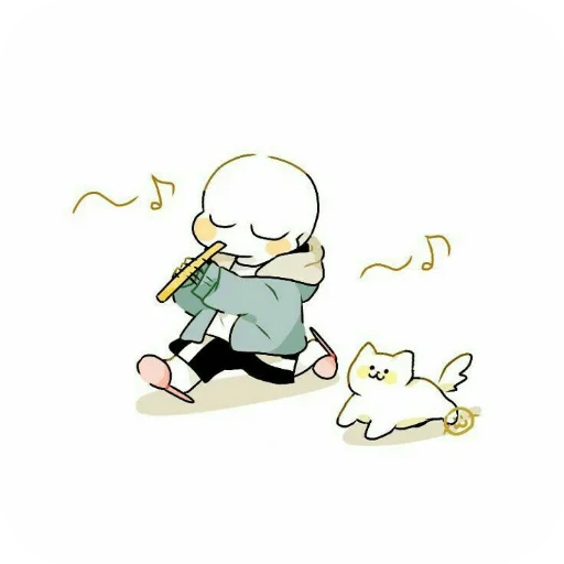 🧸 Стикер «Мемный Санс» для Telegram