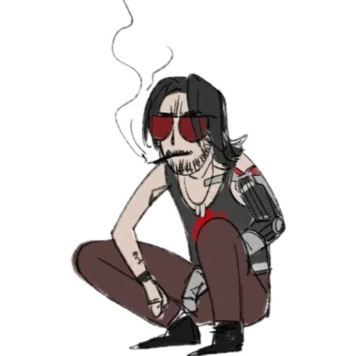 🚬 Стикер «Memoded» для Telegram