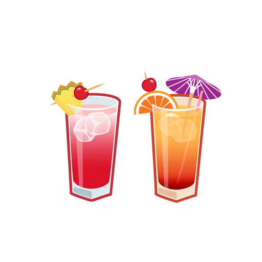 Стикерпак Memo-drinks! для Telegram