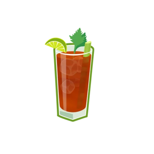 🍹 Стикер «Memo-drinks!» для Telegram