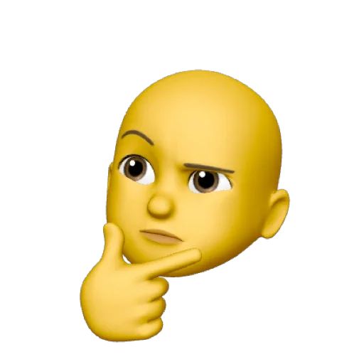🤔 Стикер «EMOJI MEMOJI» для Telegram