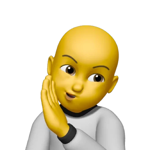 🤫 Стикер «EMOJI MEMOJI» для Telegram