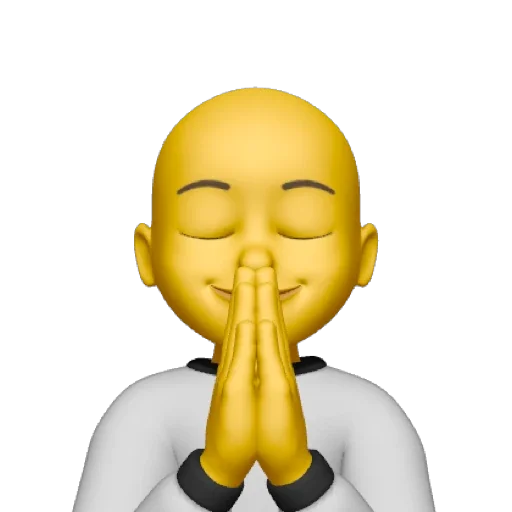 🙏 Стикер «EMOJI MEMOJI» для Telegram