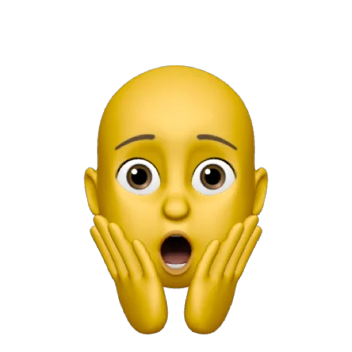 😱 Стикер «EMOJI MEMOJI» для Telegram