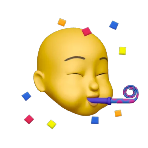 🥳 Стикер «EMOJI MEMOJI» для Telegram